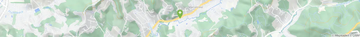 Map representation of the location for Apotheke am Rettenbach in 8044 Graz